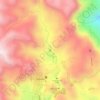 Bokong Falls topographic map, elevation, terrain