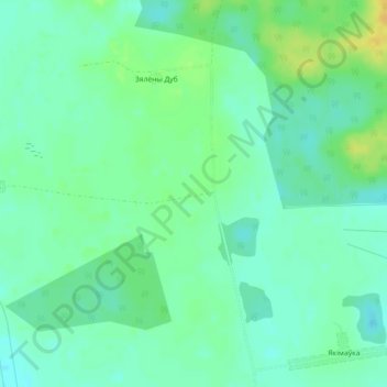 Новый Путь topographic map, elevation, terrain