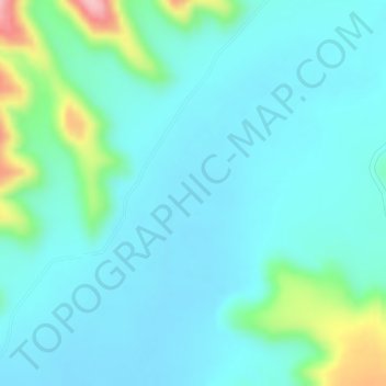 Burk'A Shet' topographic map, elevation, terrain