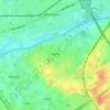 Lauwe topographic map, elevation, terrain