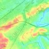 Rossmoyne topographic map, elevation, terrain