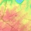 La Grande Vache topographic map, elevation, terrain