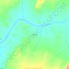 Bebedor topographic map, elevation, terrain