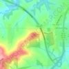 Centenial Cross topographic map, elevation, terrain