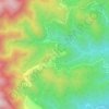 Poggio-di-Nazza topographic map, elevation, terrain
