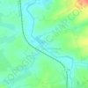 A la grande écluse topographic map, elevation, terrain