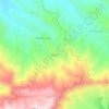 Boughazi topographic map, elevation, terrain