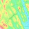 Dippitiya topographic map, elevation, terrain