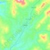 Tlaxiaco topographic map, elevation, terrain