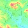 Bag Enderby topographic map, elevation, terrain