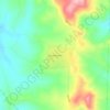 Marimbondo topographic map, elevation, terrain
