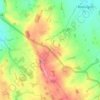 Six Ashes topographic map, elevation, terrain