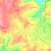 Vila Verde topographic map, elevation, terrain