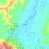 El Tarra topographic map, elevation, terrain