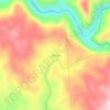 Oak Valley topographic map, elevation, terrain