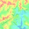 Maungaturoto topographic map, elevation, terrain