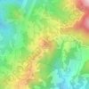 Loma del Viento topographic map, elevation, terrain
