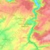 Ham-sur-Heure-Nalinnes topographic map, elevation, terrain