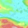 Pothupitiya topographic map, elevation, terrain