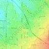 Tyler topographic map, elevation, terrain