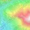 Crap de Molina topographic map, elevation, terrain