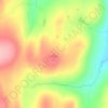 Muckle Hill topographic map, elevation, terrain