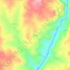 Gorgoço topographic map, elevation, terrain