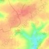 Le Lièvre Mort topographic map, elevation, terrain