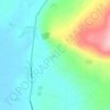 Propect topographic map, elevation, terrain