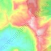 Kute Meriem topographic map, elevation, terrain