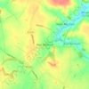West Barsham topographic map, elevation, terrain