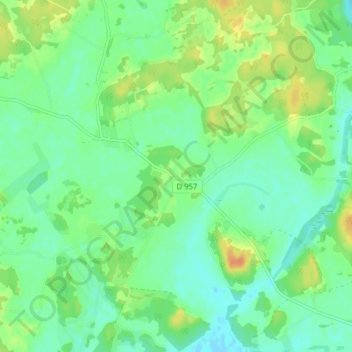 Fogdö topographic map, elevation, terrain