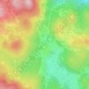 Kal topographic map, elevation, terrain