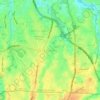 Pamulang topographic map, elevation, terrain