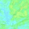 Adams Run topographic map, elevation, terrain