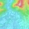 Peron topographic map, elevation, terrain