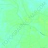 Miguel Hidalgo topographic map, elevation, terrain