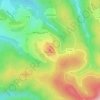 Rocher de Dabo topographic map, elevation, terrain