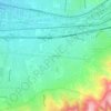 Otterbein topographic map, elevation, terrain