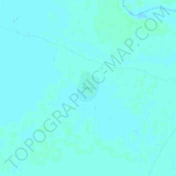 Noro topographic map, elevation, terrain