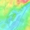 Ramshead topographic map, elevation, terrain