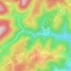 Vacquenoux topographic map, elevation, terrain