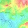 Vaucremont topographic map, elevation, terrain