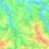 Centre City topographic map, elevation, terrain
