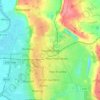 Scunthorpe topographic map, elevation, terrain