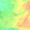 Goostrey topographic map, elevation, terrain