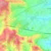 Hollom Down topographic map, elevation, terrain
