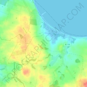 Wohlenhagen topographic map, elevation, terrain
