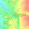 La Rosière topographic map, elevation, terrain