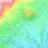 Cangio topographic map, elevation, terrain